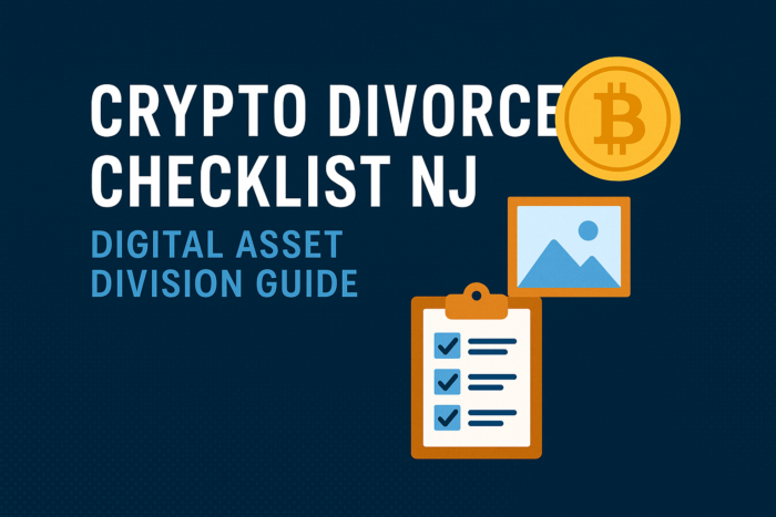 Crypto Divorce Checklist for NJ Couples- A Tactical Guide to Digital Asset Division