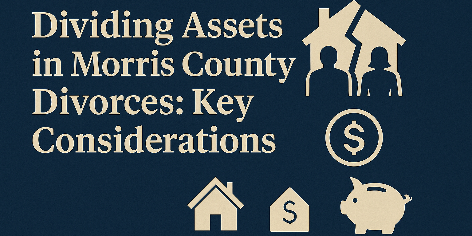 Dividing Assets in Morris County Divorces: Key Considerations